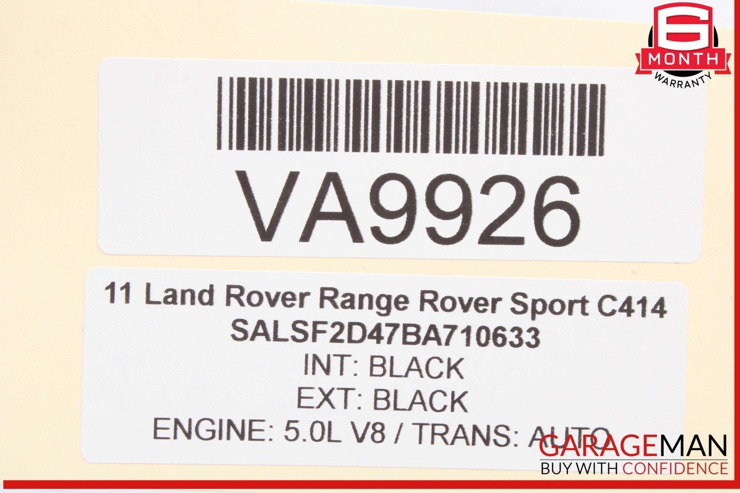 10-16 Land Rover Range Rover Sport Rear Left Side Spindle Knuckle Wheel Hub OEM