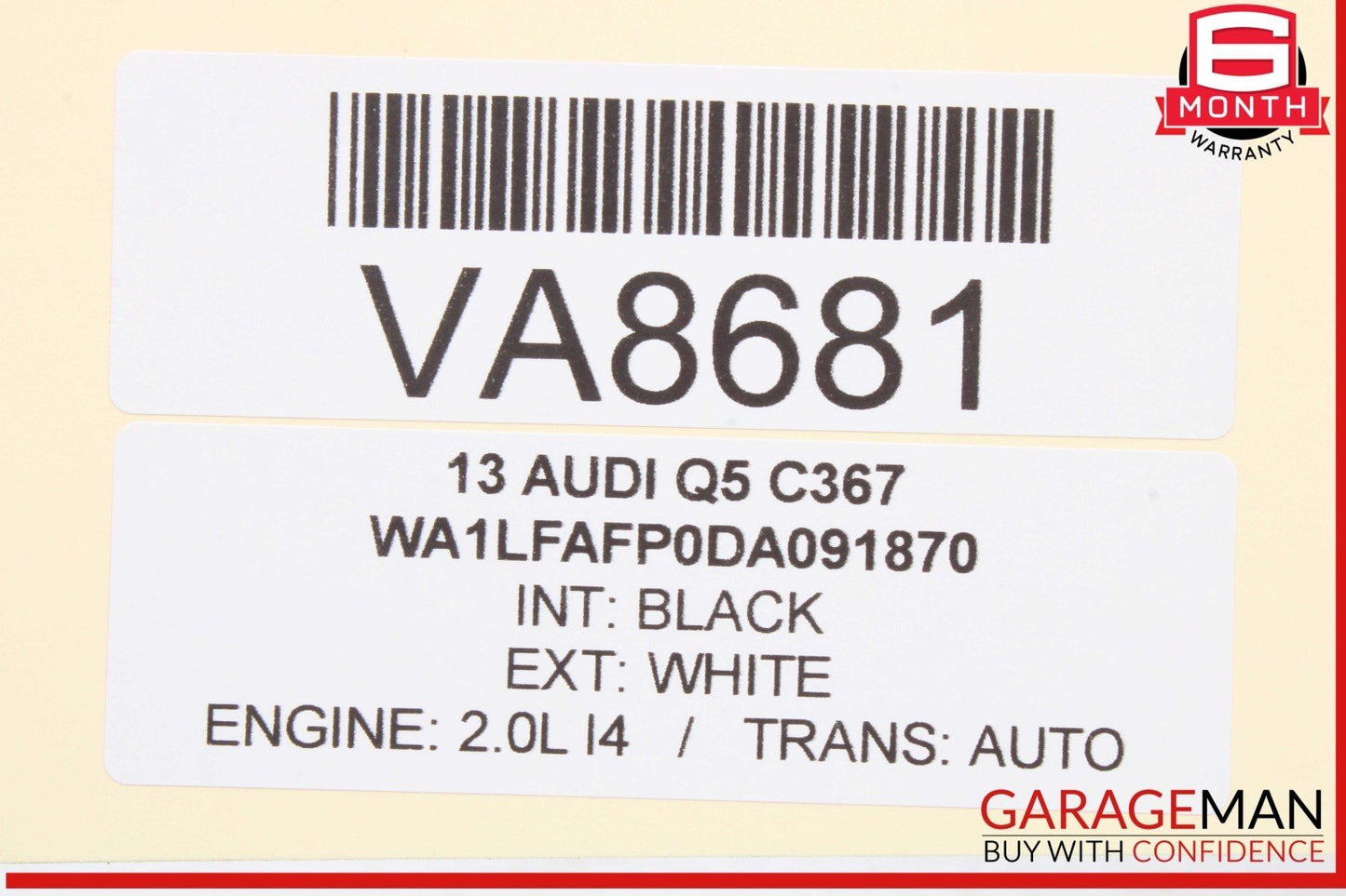 13-17 Audi Q5 A5 S4 Body Computer Control Module Unit BCM 8K0907064GP OEM