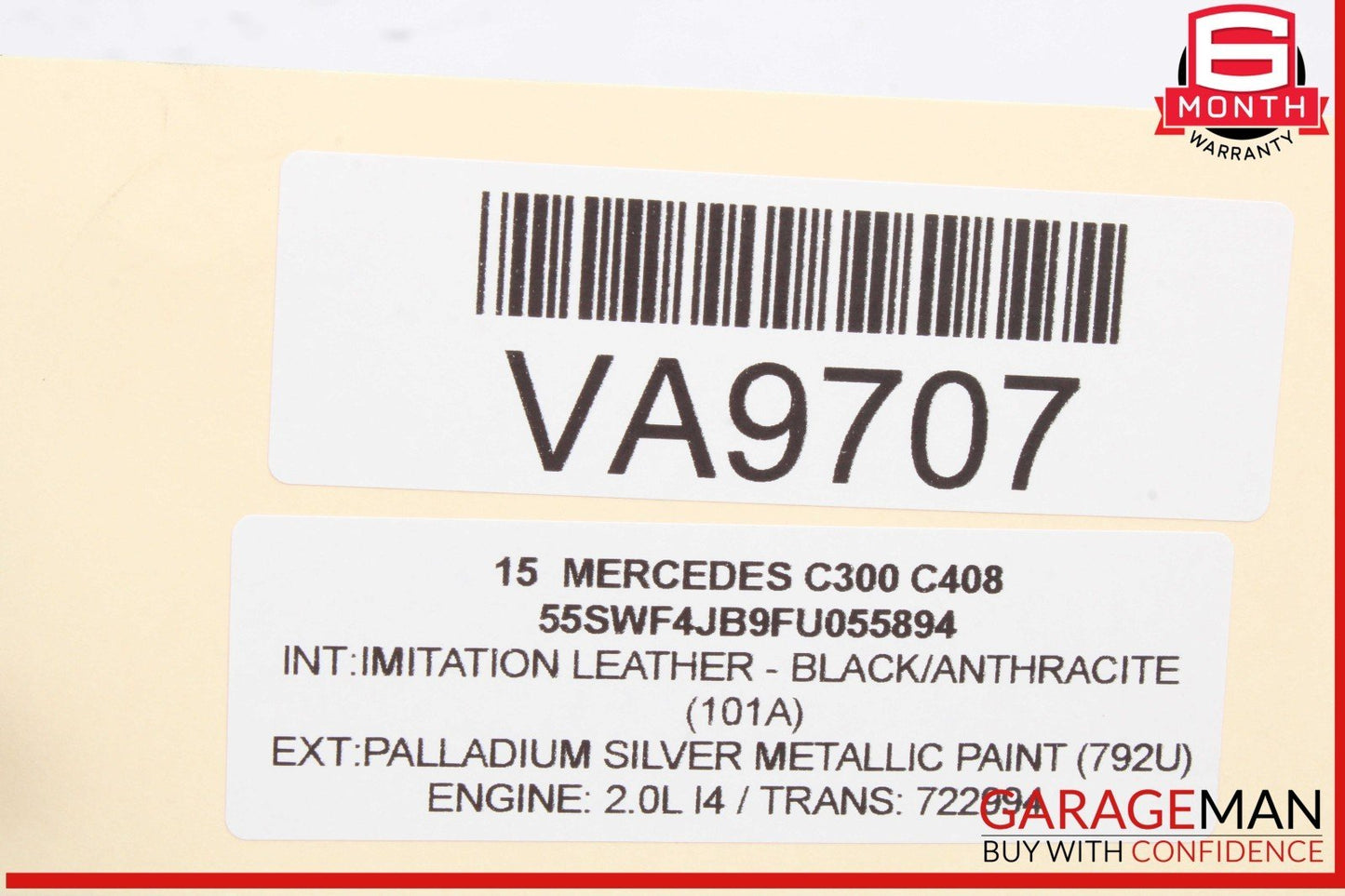 15-20 Mercedes W205 C300 C350e Front Right Side Upper Transverse Control Arm OEM