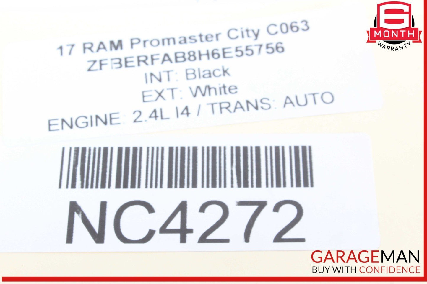15-22 RAM Promaster City Rear Left or Right Side Suspension Upper Control Arm