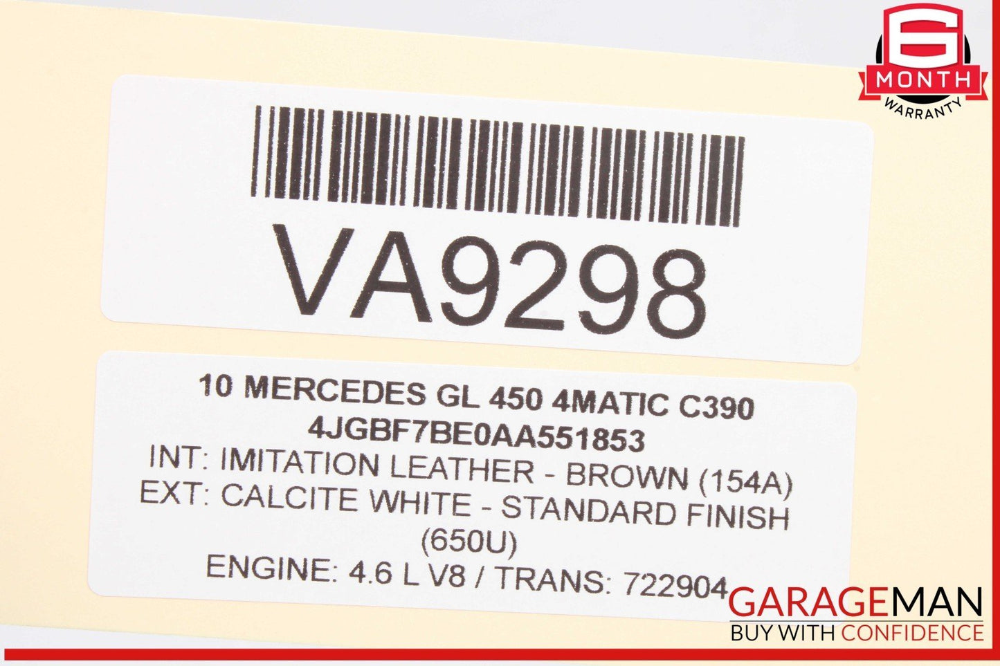 03-12 Mercedes X164 GL450 ML350 R350 Front Left Driver Side Seat Control Module