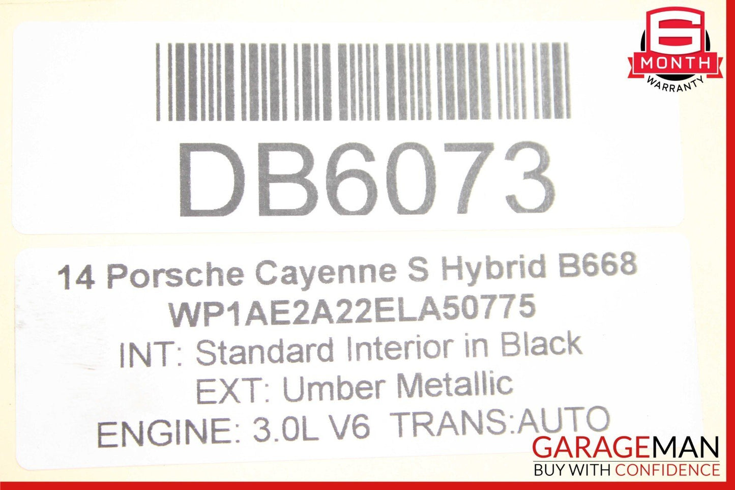 11-18 Porsche Cayenne 958 / Touareg E-Hybrid Power Steering Rack and Pinion OEM