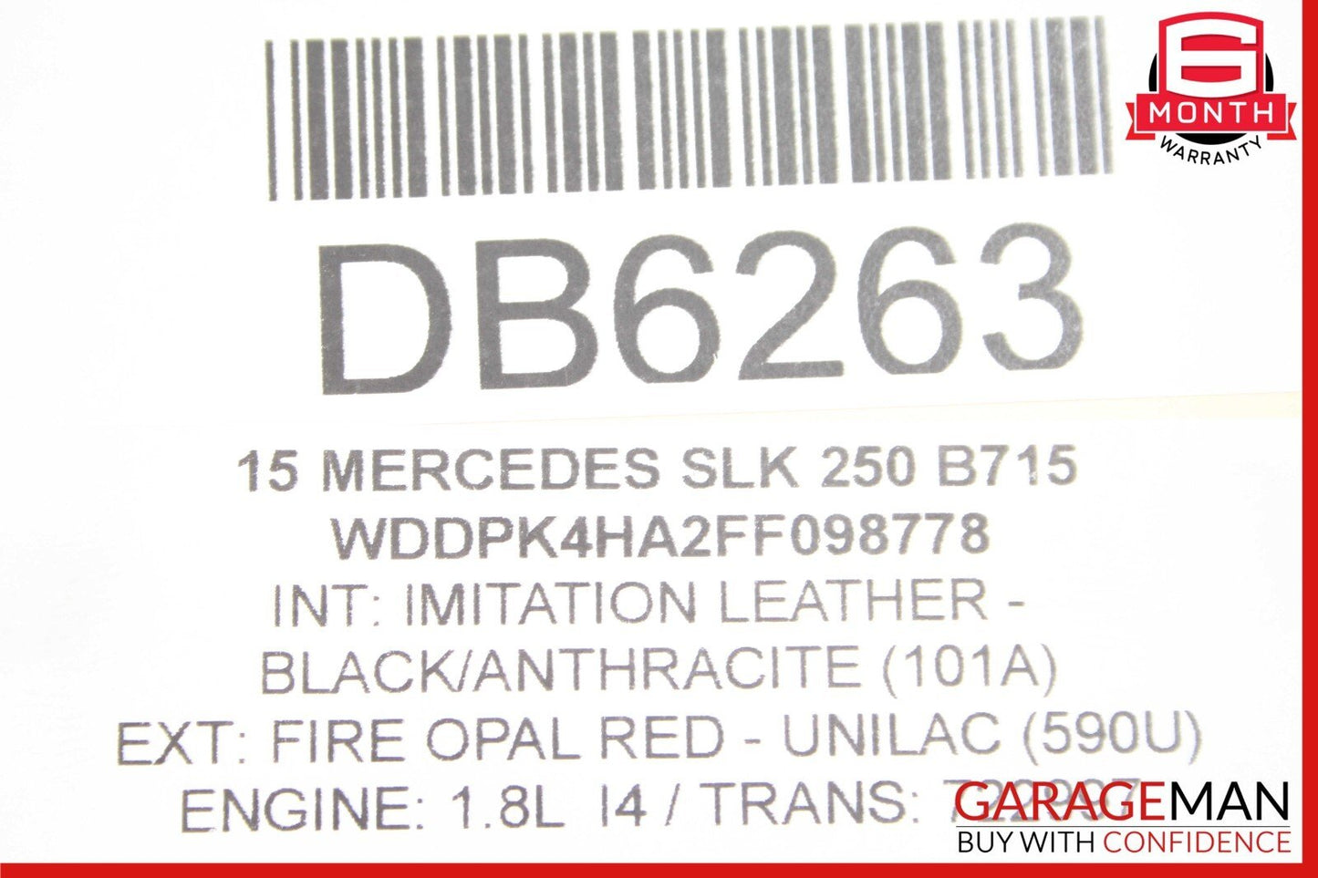 12-16 Mercedes R172 SLK250 SLK350 Right Passenger Interior Door Trim Panel Assy