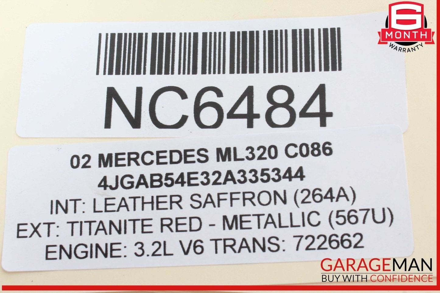 98-05 Mercedes W163 ML320 Front Right Passenger Side Spindle Knuckle w/ Caliper