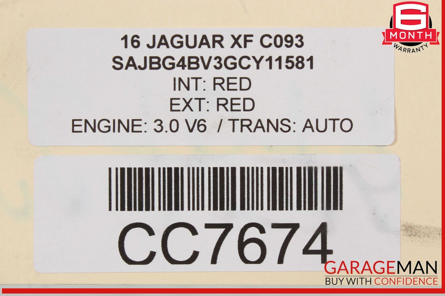 16-23 Jaguar XF Rear Suspension Stabilizer Anti Roll Sway Bar OEM