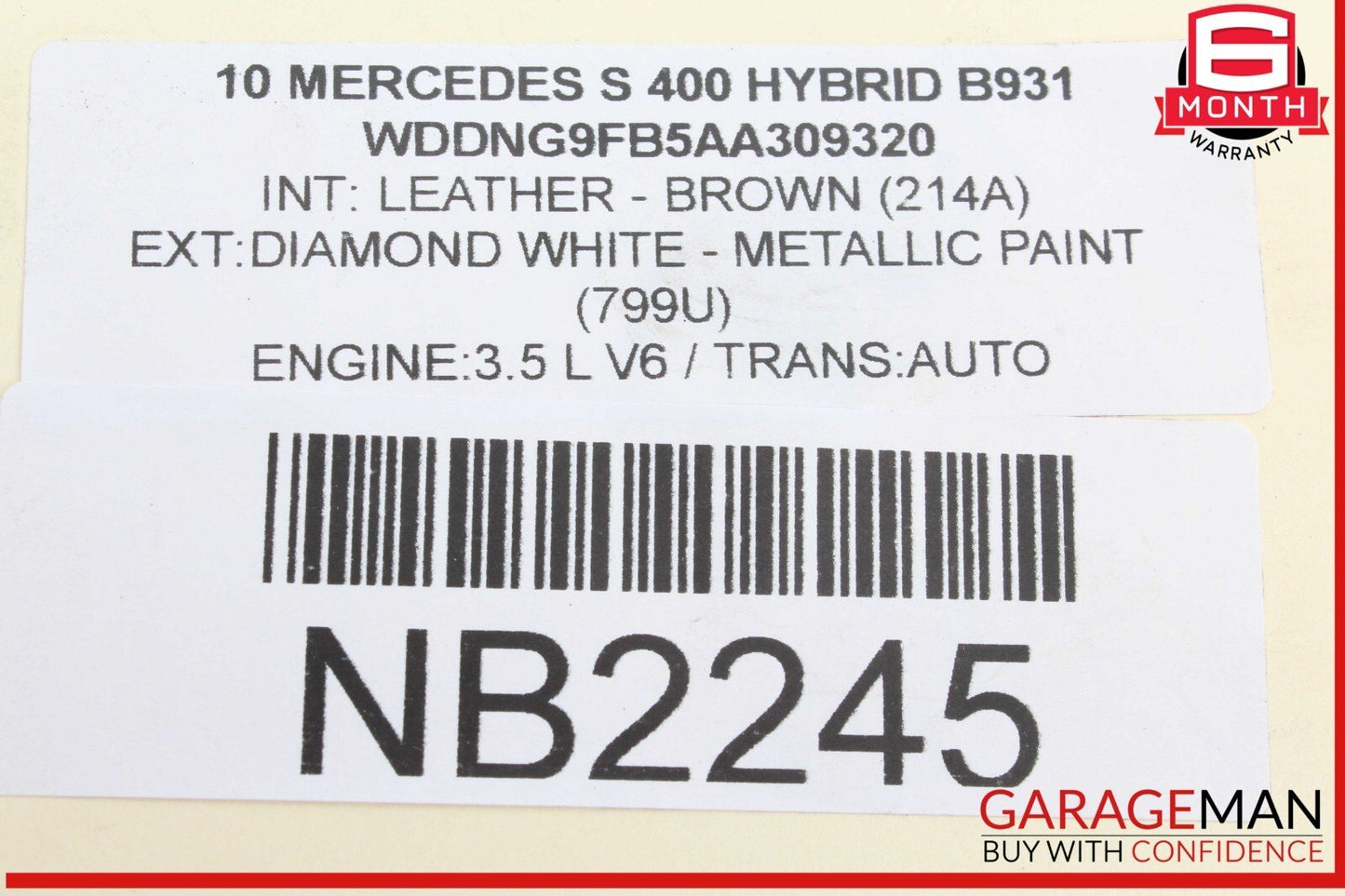 07-14 Mercedes W221 S400 Hybrid Front Right Wheel Spindle Knuckle Hub Bearing