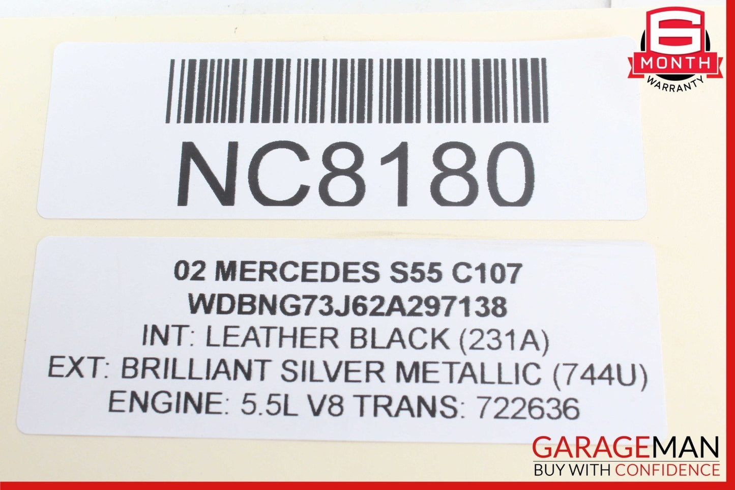 00-06 Mercedes W220 S55 AMG Rear Right Side Knuckle Spindle OEM