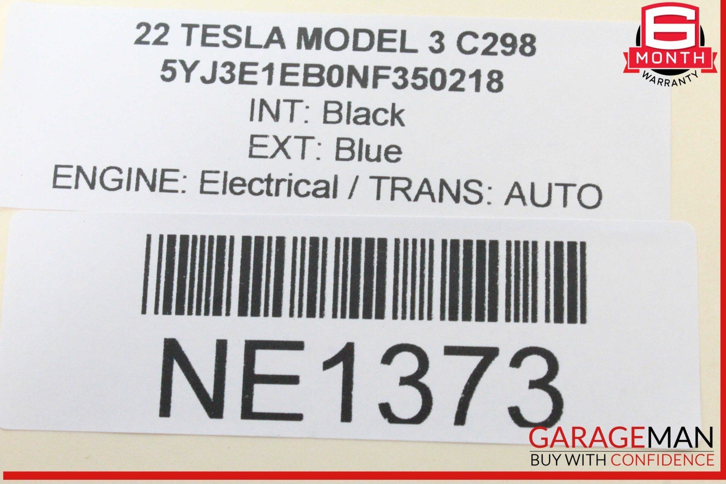 17-23 Tesla Model 3 MCU Media Computer Control Module Unit 168127100G OEM