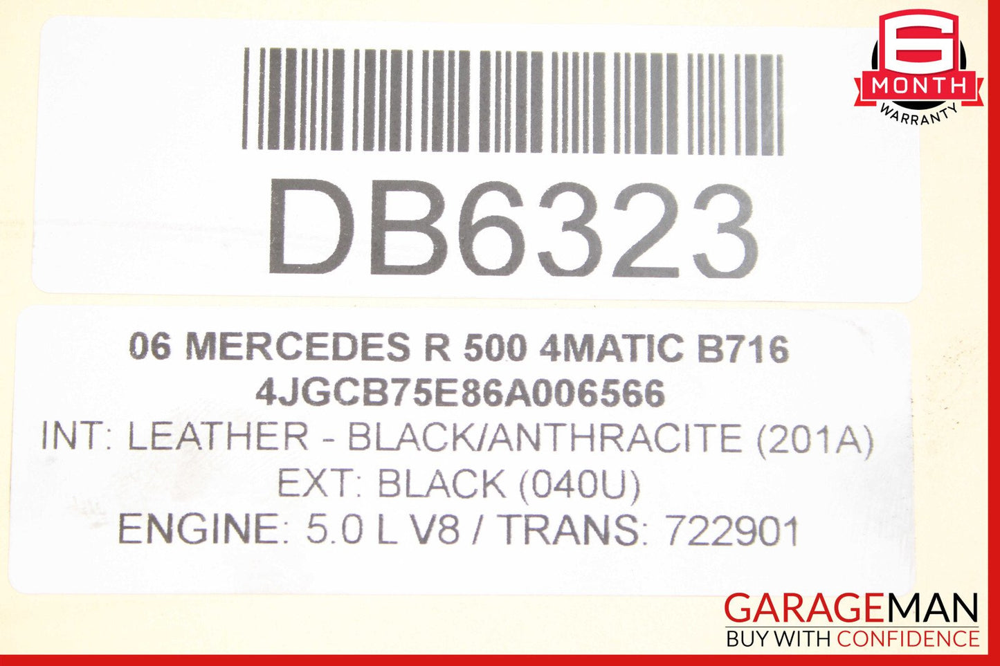 06-13 Mercedes W251 R500 Engine Cooling Radiator AC Air A/C Condenser OEM