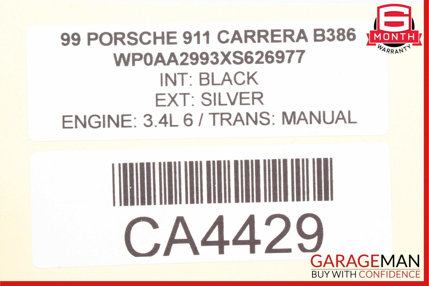 99-04 Porsche Carrera 911 Rear Right Side Axle Wheel Hub Spindle Knuckle OEM