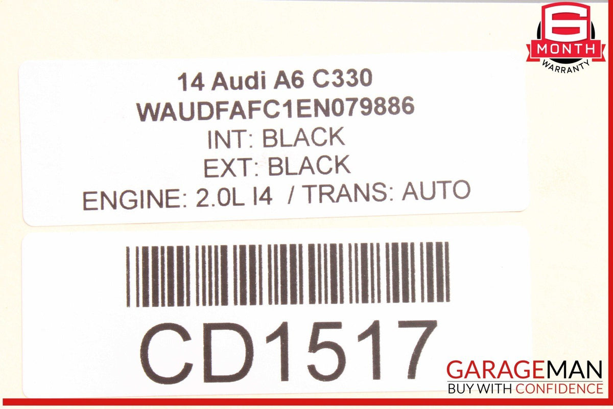 12-18 Audi A6 A7 Rear Stabilizer Sway Bar 4G0511305G OEM