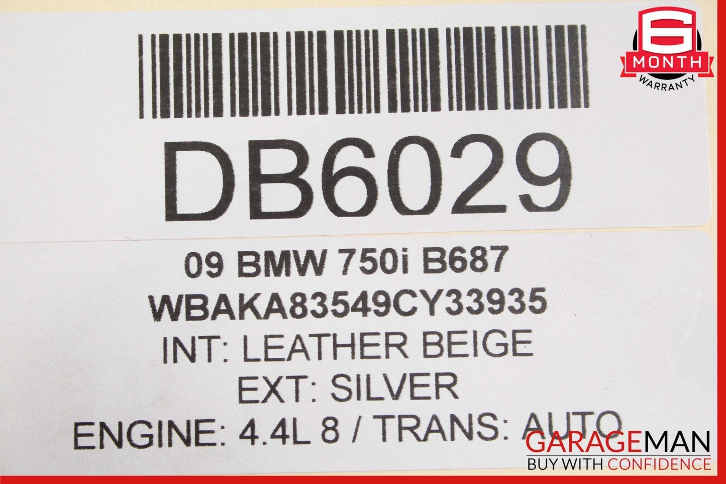 09-15 BMW 750I 750LI F01 F02 Front Bumper Reinforcement Impact Crash Bar Rebar