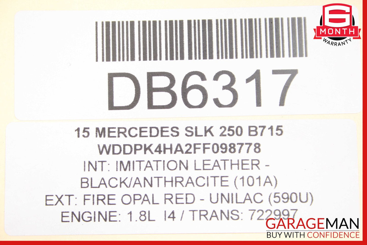 12-20 Mercedes R172 SLK250 Engine Radiator Cooling Fan Motor Shroud Assy