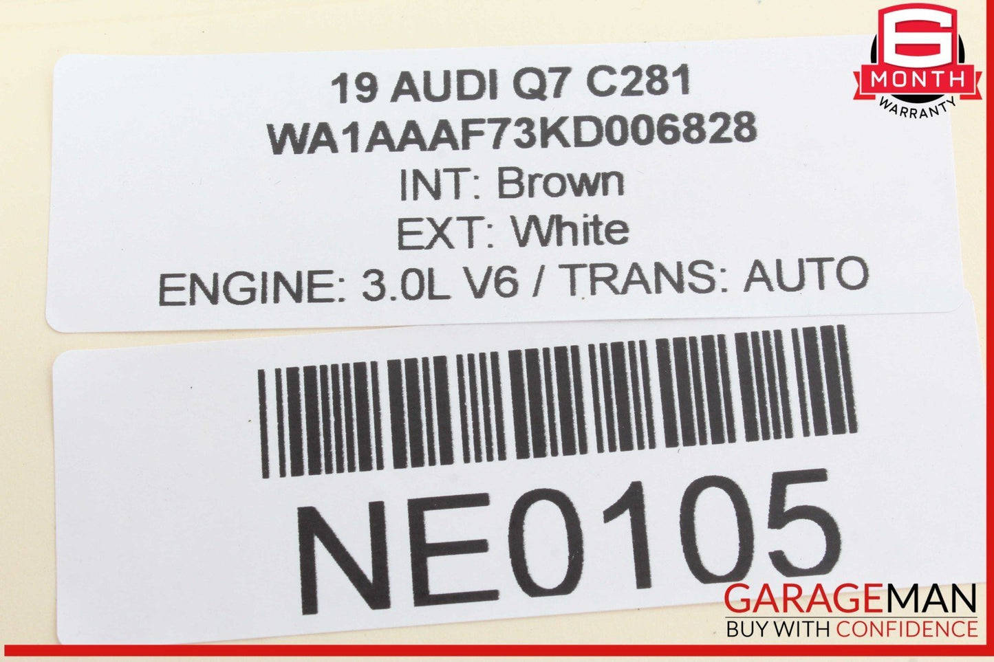 19-24 Audi Q7 Dash Dashboard Radio Receiver Control Module Unit 4M8035317A OEM