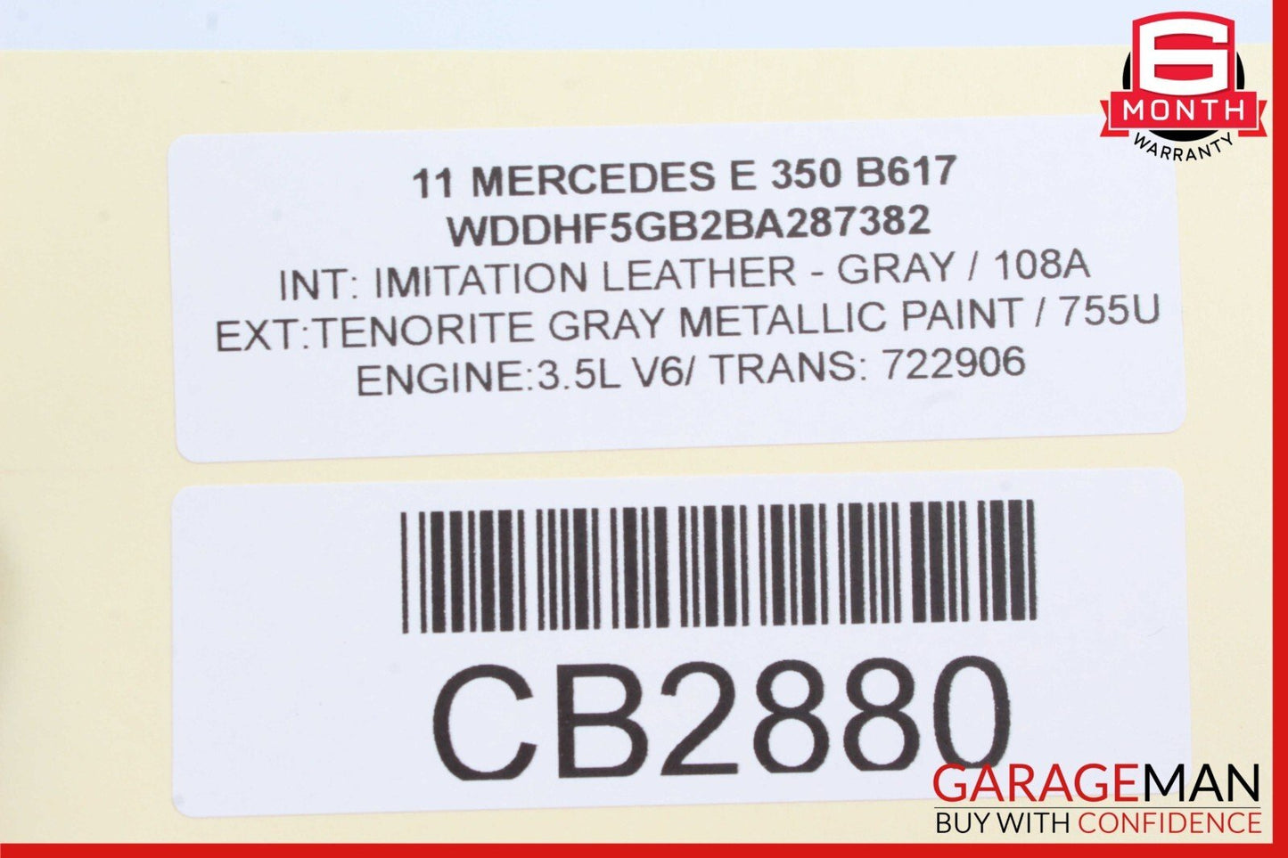 10-11 Mercedes W212 E350 E550 Front Right LED Daytime Running Light Fog Lamp