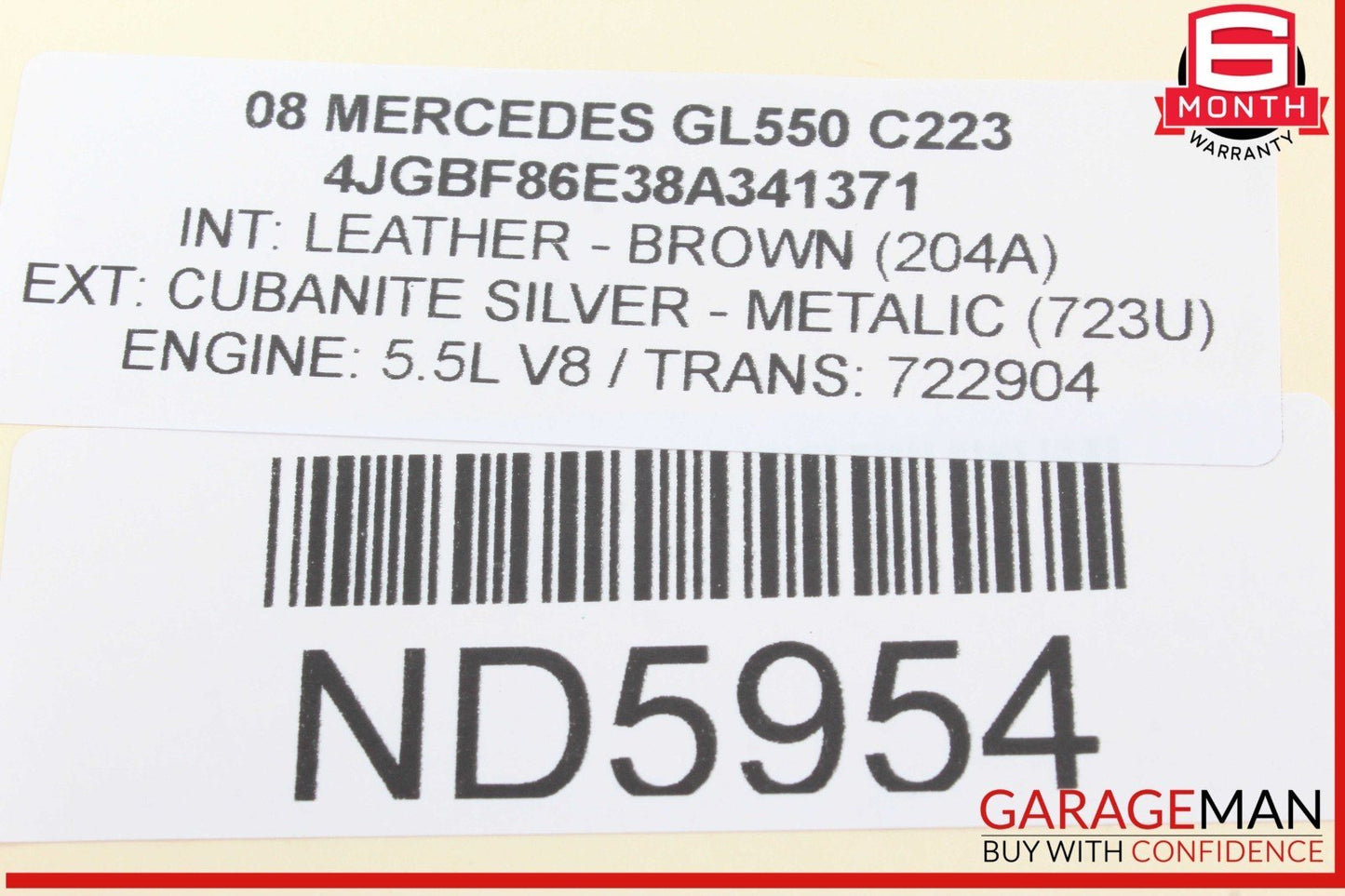 07-09 Mercedes X164 GL550 GL450 Bluetooth Module Phone Puck Interface Adapter