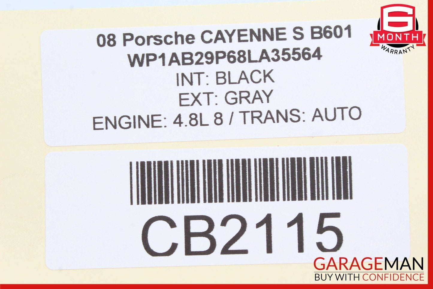 03-10 Porsche Cayenne S 955 957 Rear Right Side Lower Suspension Control Arm OEM