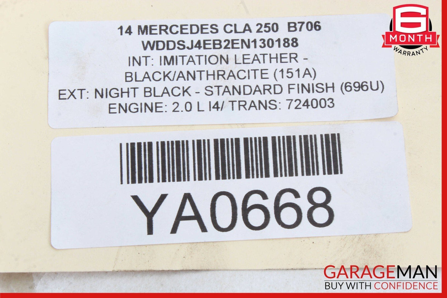 14-19 Mercedes W117 CLA250 FWD Front Right Wheel Spindle Knuckle Hub Bearing OEM