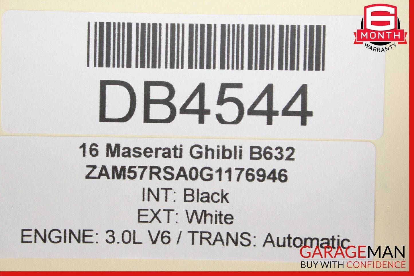 14-22 Maserati Ghibli M157 Front Right Side Interior Door Panel Cover Assembly