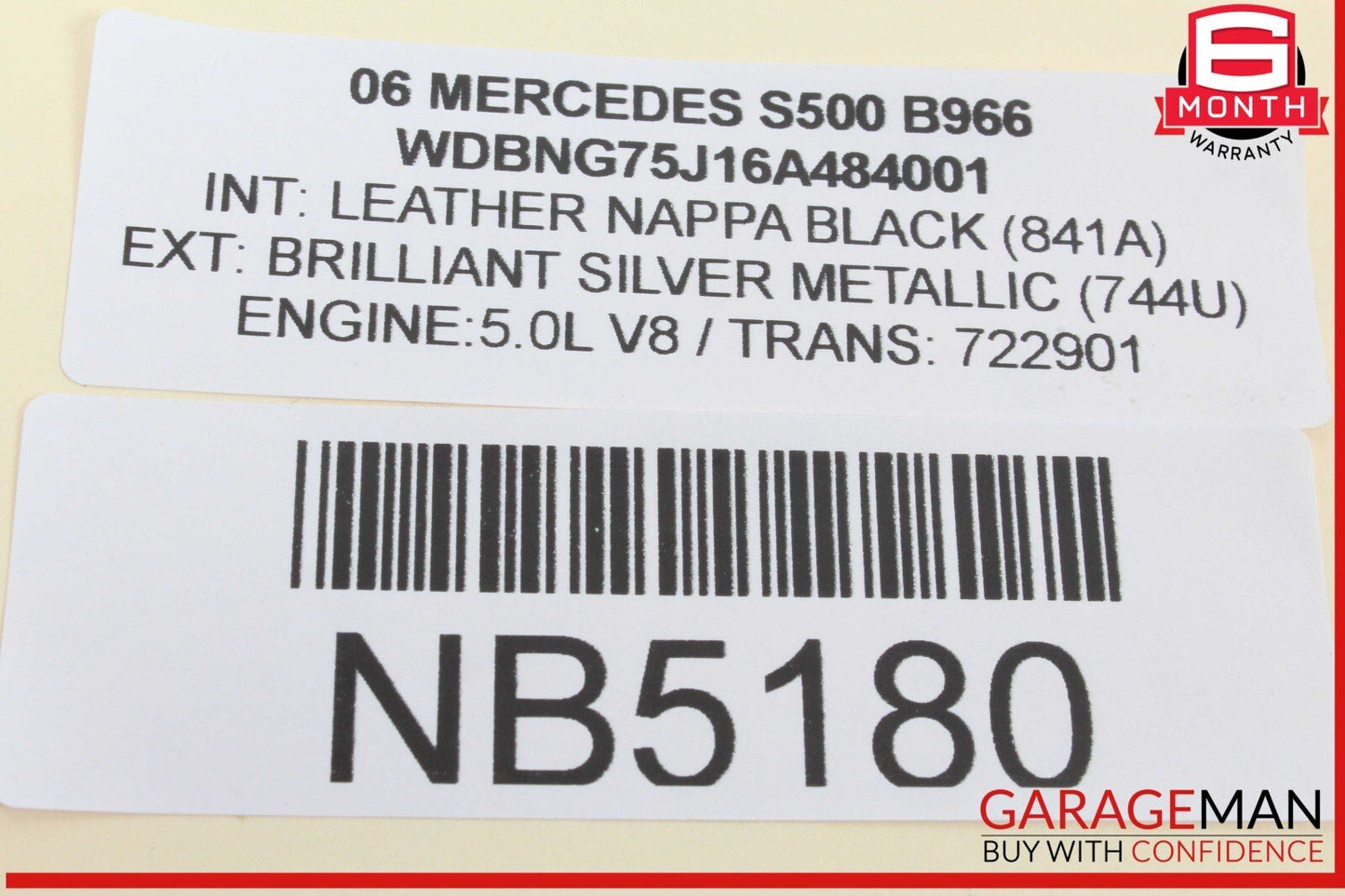 00-06 Mercedes W220 S500 Front Left Side Keyless Go Entry Antenna OEM