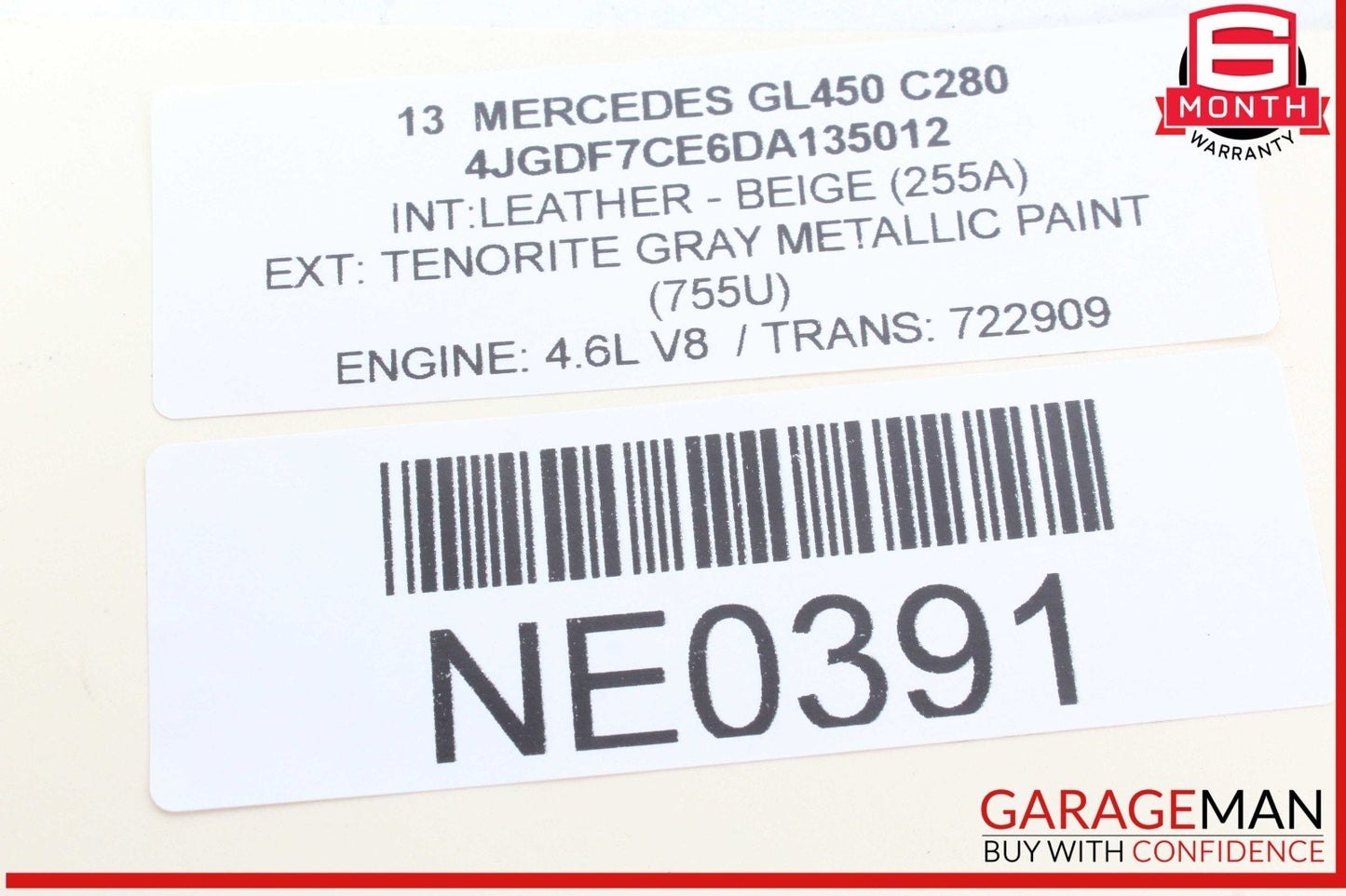 12-19 Mercedes X166 GL450 GL550 Engine Motor Cooling Radiator Fan Motor OEM
