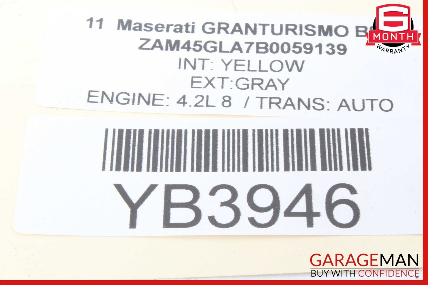 03-13 Maserati Quattroporte GT S M139 Front Upper Radiator Support Bracket OEM
