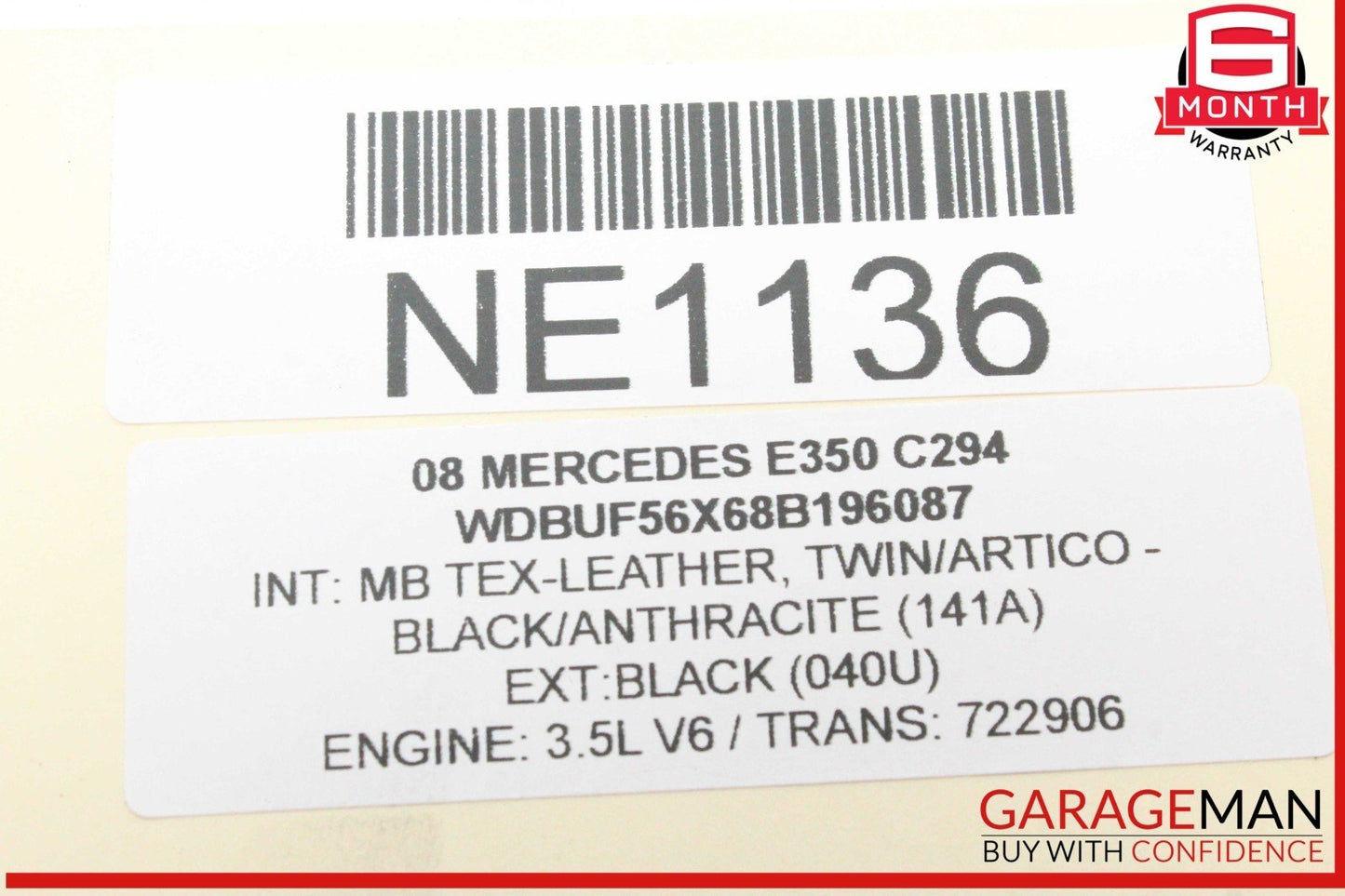 03-12 Mercedes W211 E350 CLS550 ML350 Front Right Seat Control Module OEM