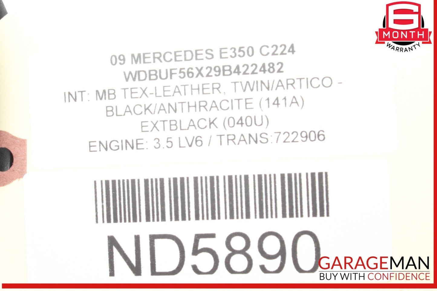 03-11 Mercedes W211 E350 Front Left Side Seat Control Module 2118704085 OEM