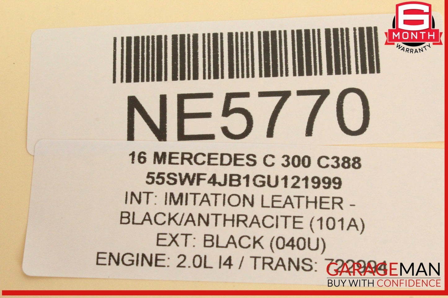 15-20 Mercedes W205 C300 Front Left Driver Side Seat Control Switch Module Unit