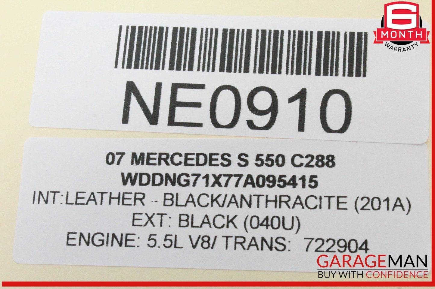 07-10 Mercedes W221 S550 CL550 Speedometer Odometer Instrument Cluster Gauge OEM
