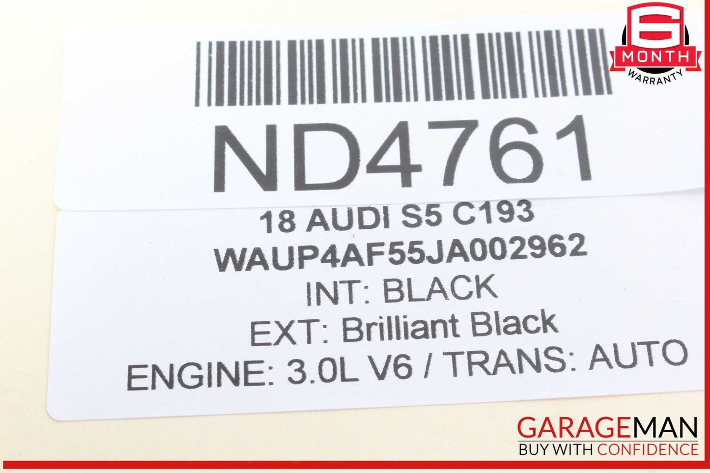 18-24 Audi S5 Rear Left or Rear Right Side Lower Control Arm 8W0505311E OEM