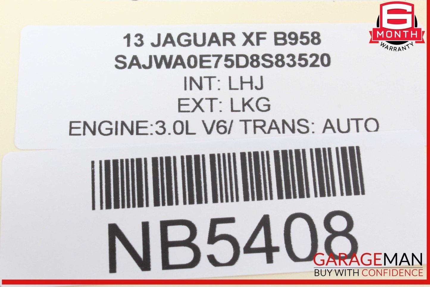 12-15 Jaguar X250 XF XFR Center Console Climate Control Radio Switch Panel OEM