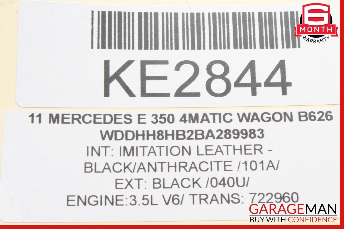 10-13 Mercedes W212 E350 E550 Front or Rear Right Exterior Door Handle Black OEM