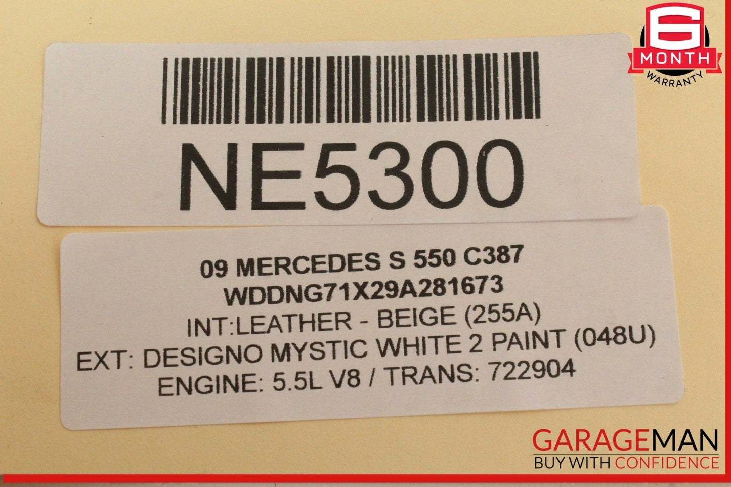07-09 Mercedes W221 S550 S63 AMG Ashtray Ash Tray Compartment Tray Lighter OEM