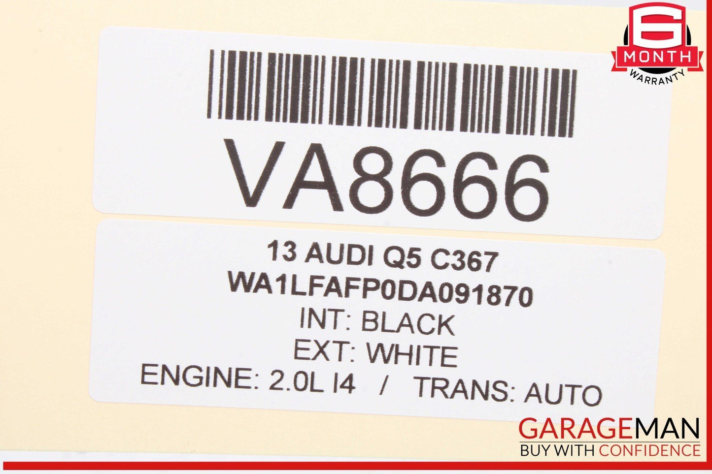 09-17 Audi Q5 SQ5 A4 A5 BCM Onboard Supply Control Module Unit 8K0907063DH OEM