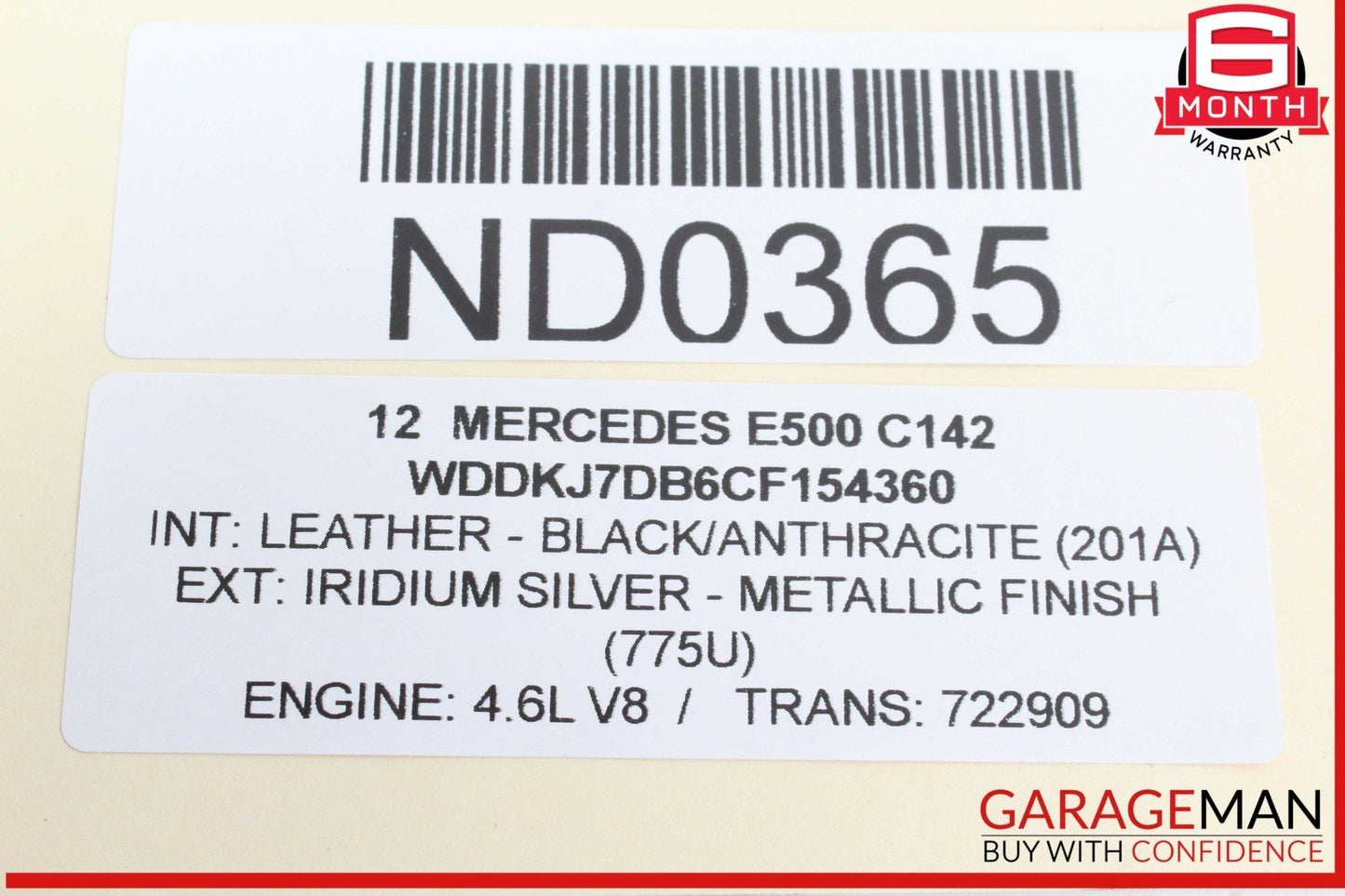 10-13 Mercedes W207 E550 E350 Instrument Cluster Speedometer 2129003813 OEM