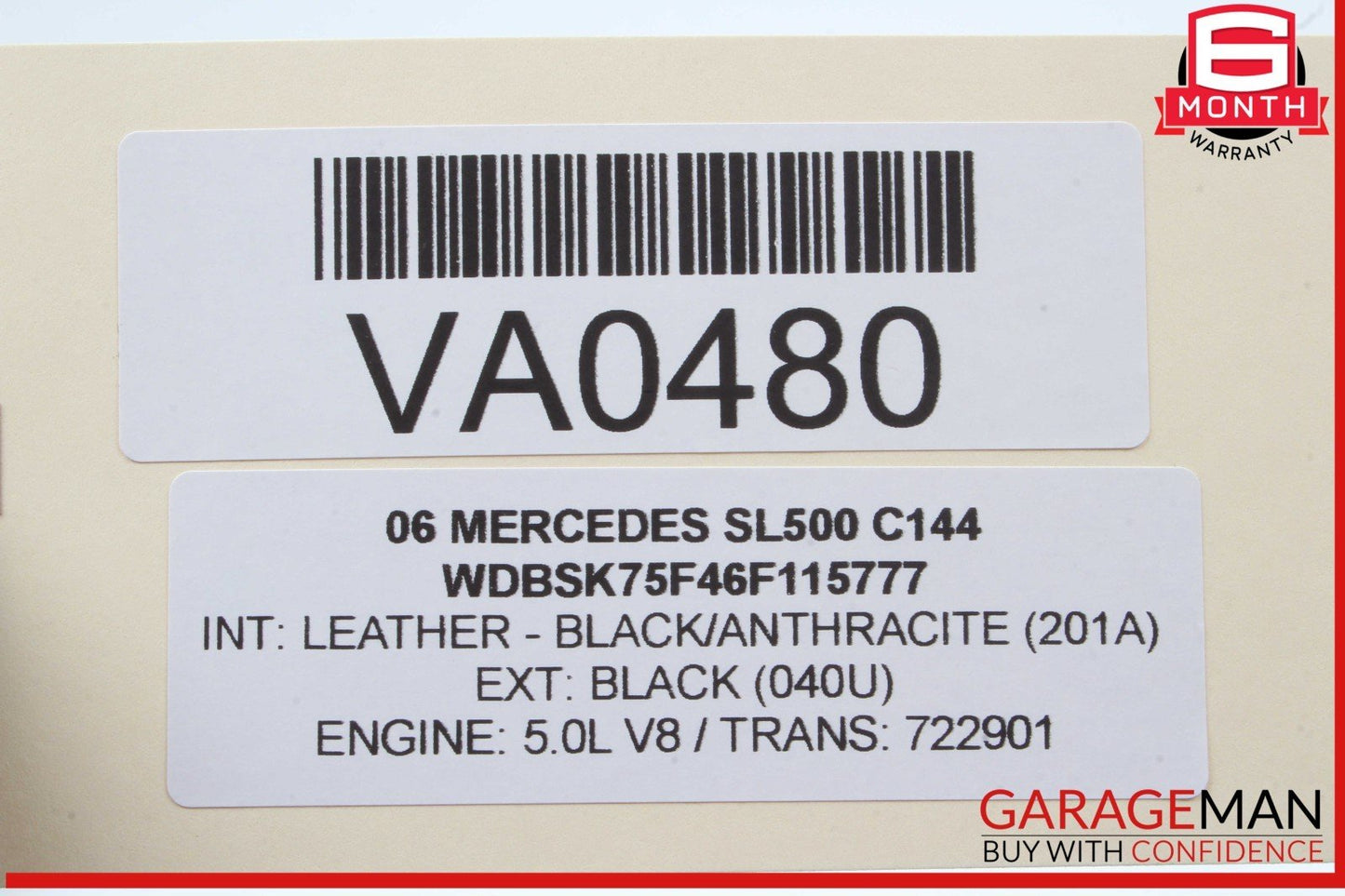 03-08 Mercedes R230 SL500 SL55 AMG BOSE Subwoofer Audio Radio Speaker OEM