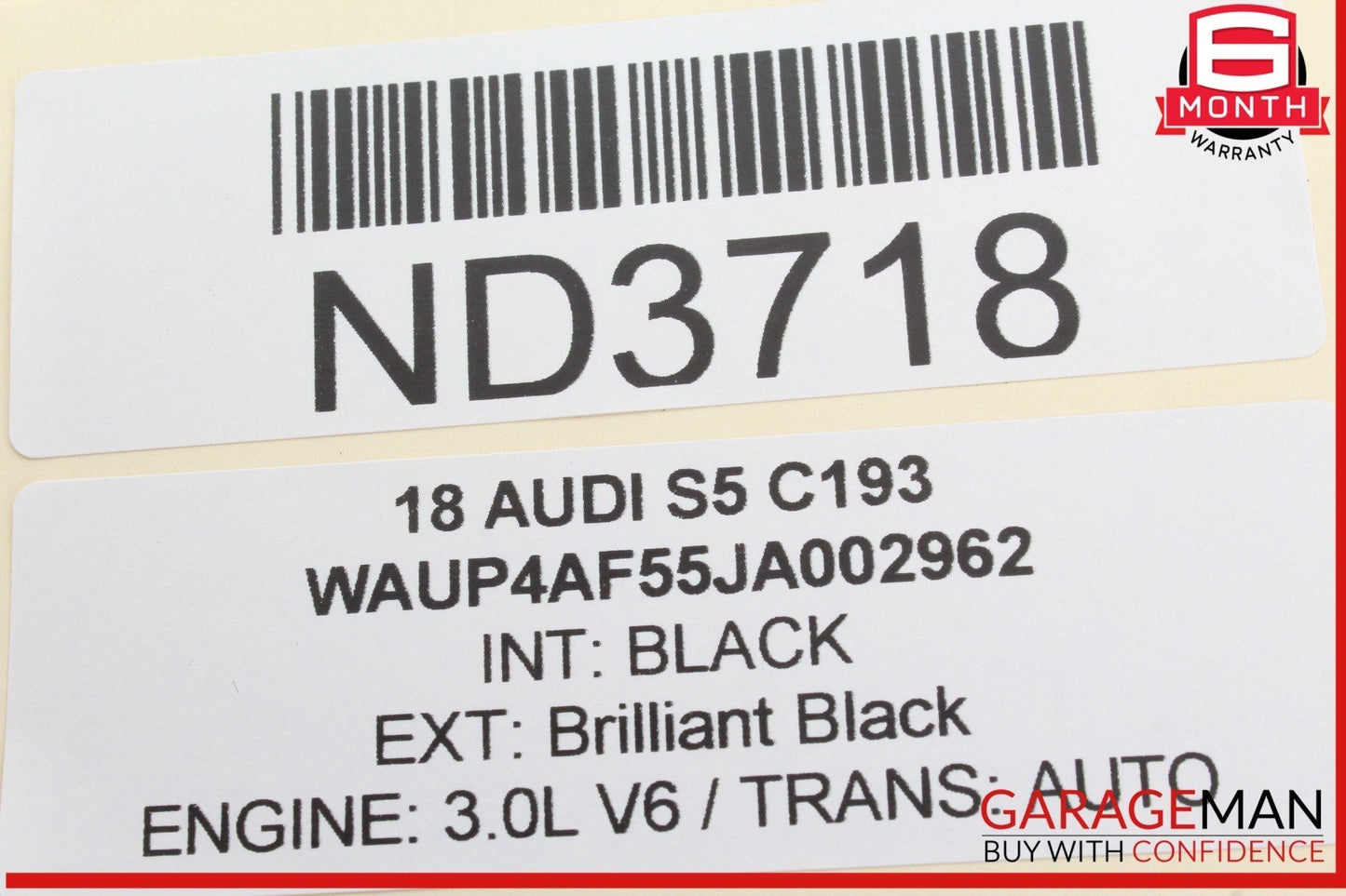 17-24 Audi S5 RS5 A4 Dash Dashboard AC A/C Climate Control Panel 8W0820043G OEM