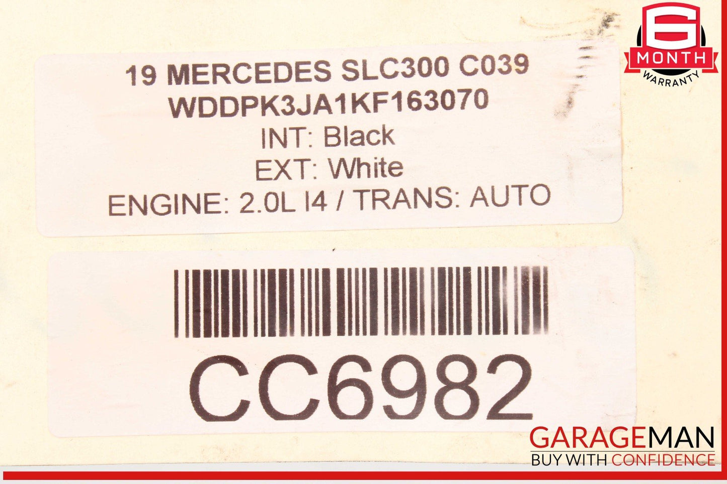 12-20 Mercedes R172 SLC300 SLK350 Power Steering Rack and Pinion Assembly OEM