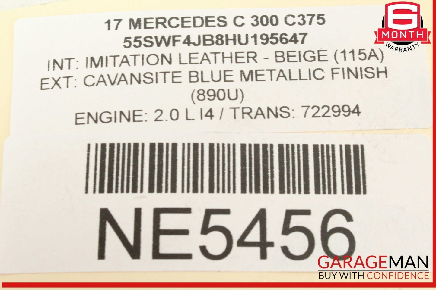 15-20 Mercedes W205 C300 Rear Right Side Spindle Knuckle Wheel Hub Bearing OEM