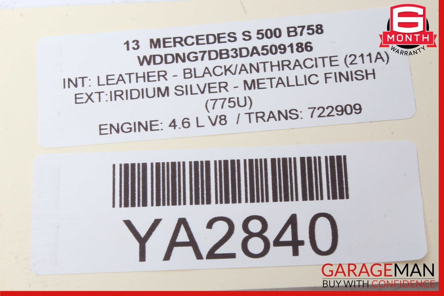 07-14 Mercedes S600 CL550 Front Right Side Seat Control Memory Switch Set of 2