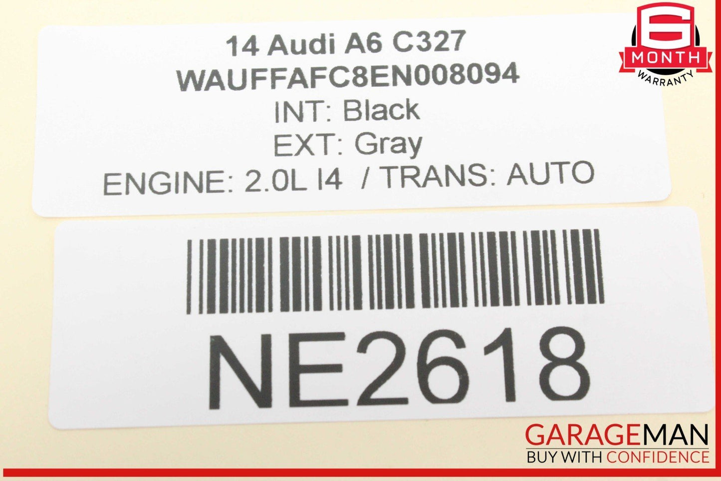 12-18 Audi A6 A4 A7 RS7 Steering Column Wiper & Turn Combination Switch OEM