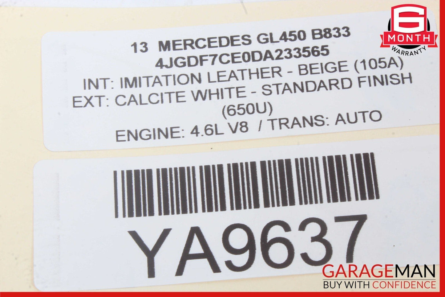 12-19 Mercedes X166 GL450 ML550 Front Left Driver Side Spindle Knuckle Hub OEM