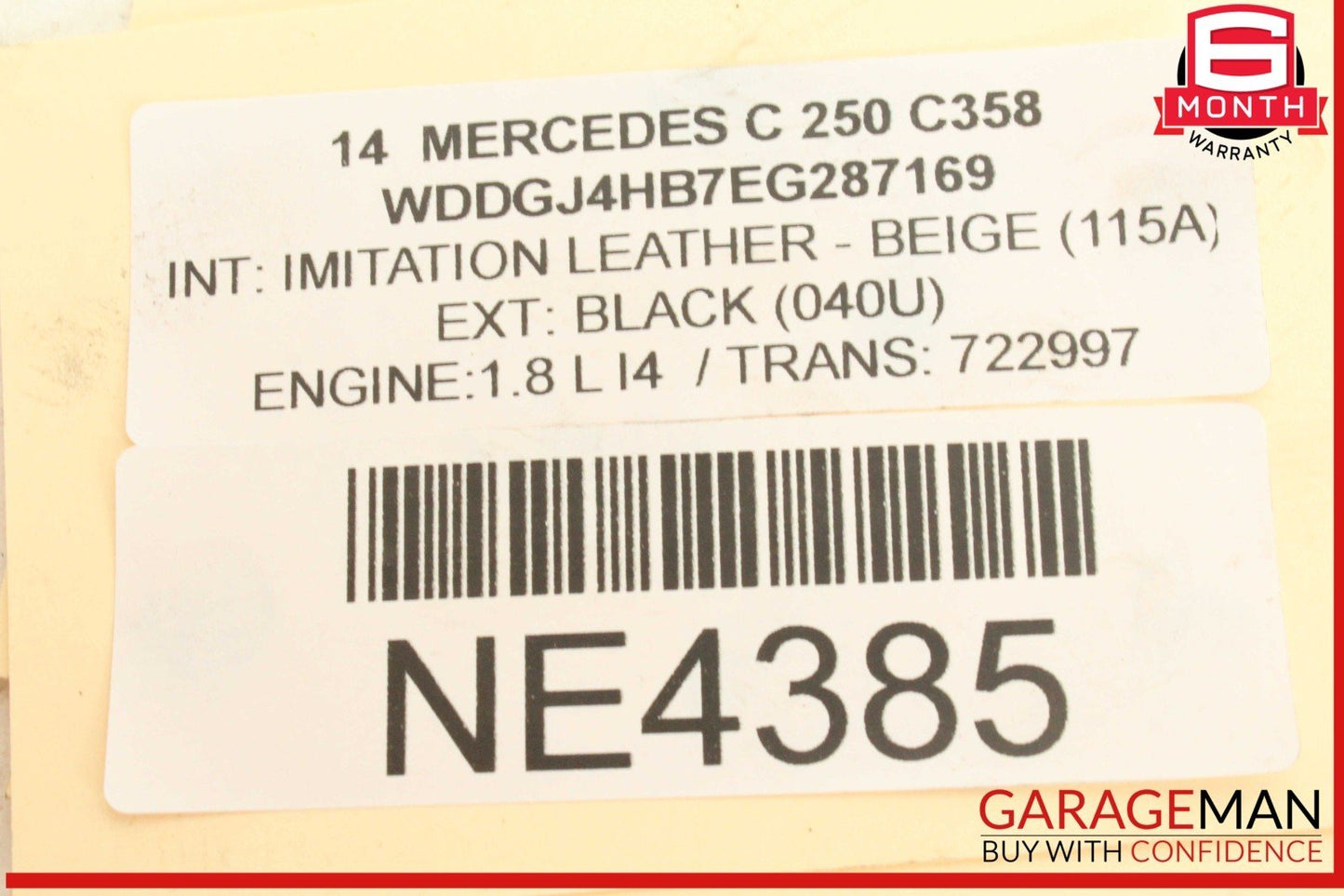 12-14 Mercedes W204 C250 Front Right Side Headlight Support Bracket OEM