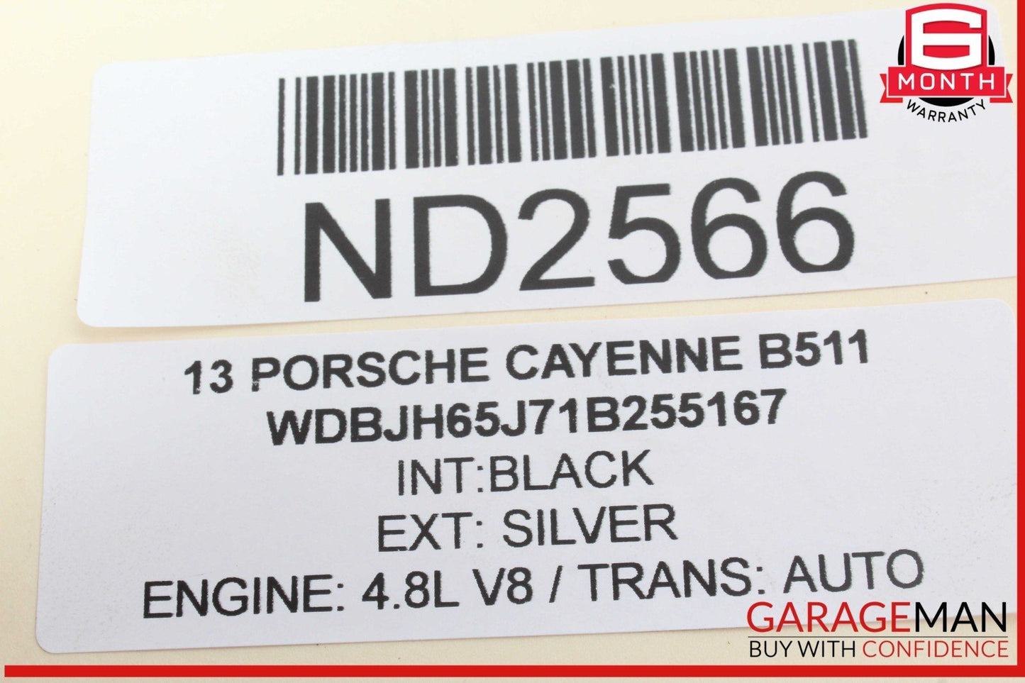 10-16 Porsche Cayenne 958 Panamera Right Side Exhaust Camshaft 94810518111 OEM