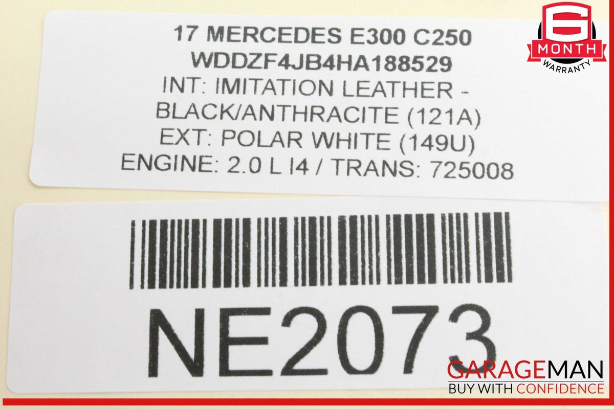 15-20 Mercedes W213 E300 C300 Engine Left Side Intake Camshaft 2700506100 OEM