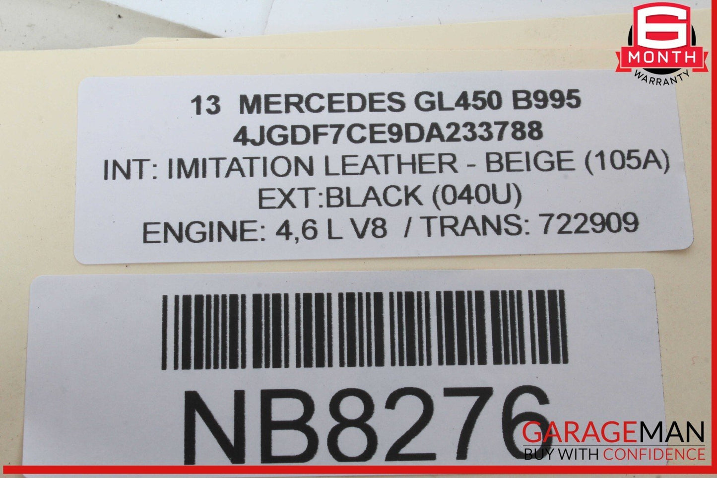 13-16 Mercedes X166 GL450 GL550 Trunk Spare Tire Tool Storage Tray Foam OEM