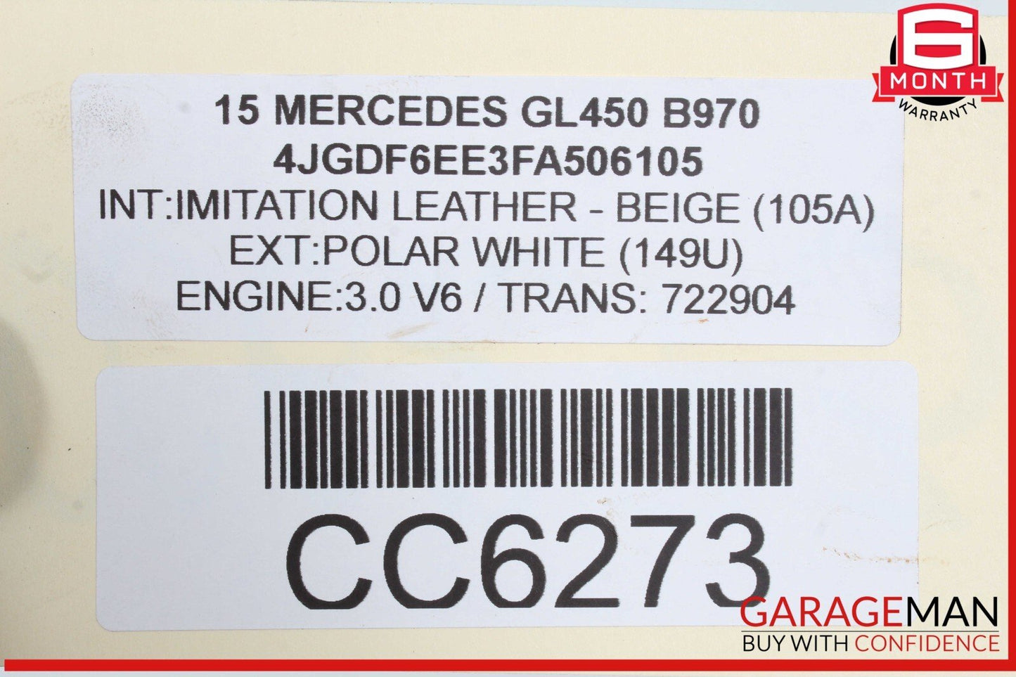 12-16 Mercedes X166 GL450 ML550 722.9 7G Automatic Transmission 722.909 OEM 181k