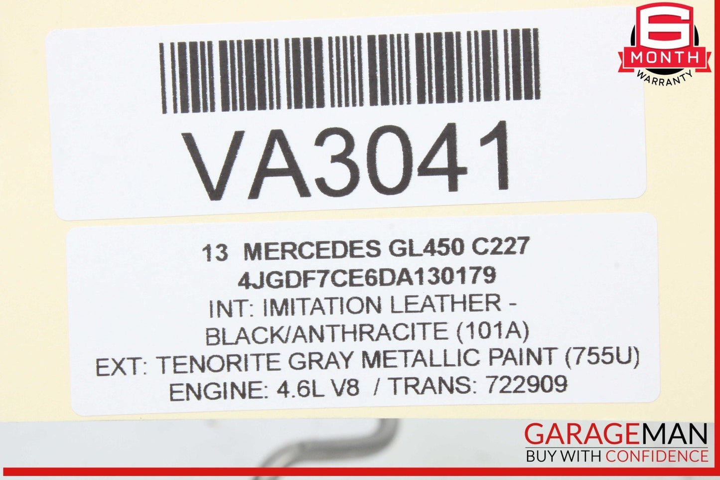 11-20 Mercedes X166 GL450 S550 High Pressure Fuel Pump Line Set OEM