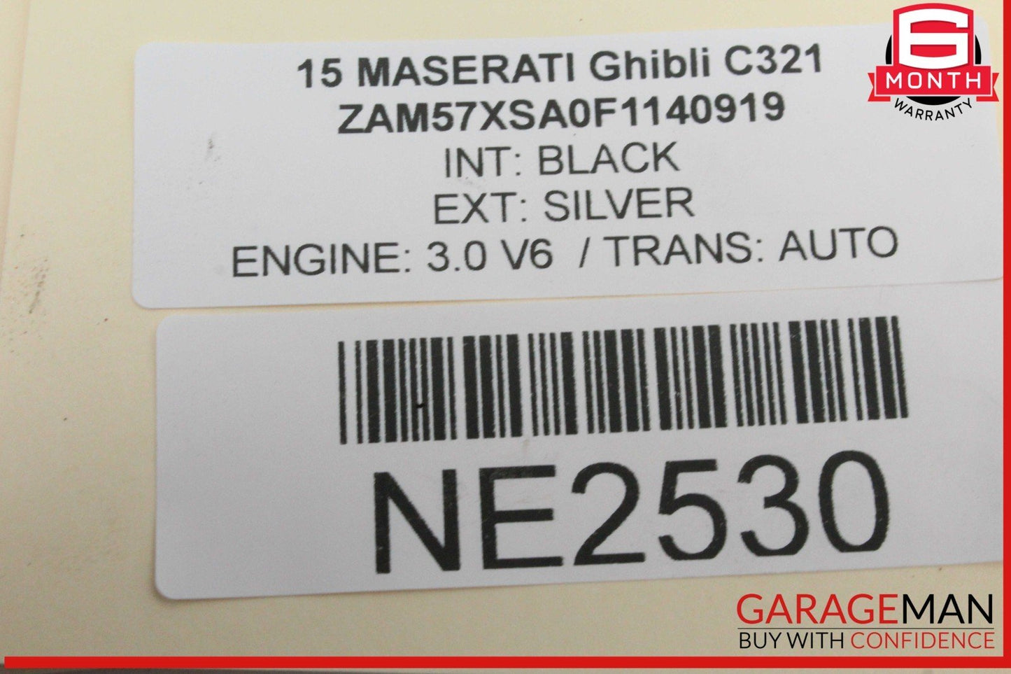 14-20 Maserati Ghibli Quattroporte Left Turbocharger Turbo Charger Manifold OEM